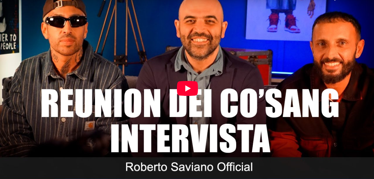 Roberto Saviano intervista i Co'Sang